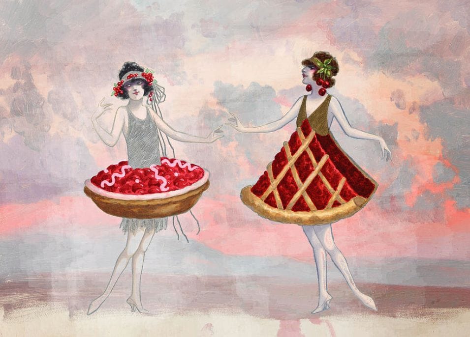 Cherry Pie Dancers - 1920s shabby chic
